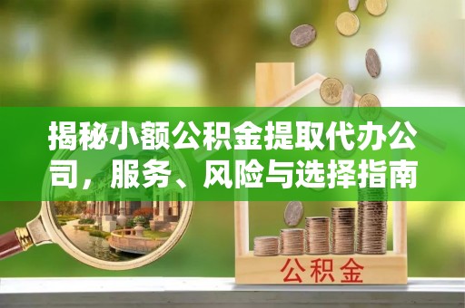 靖远揭秘小额公积金提取代办公司，服务、风险与选择指南