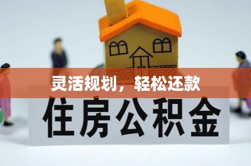 靖远灵活规划，轻松还款