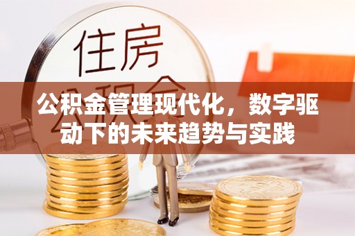 靖远公积金管理现代化，数字驱动下的未来趋势与实践