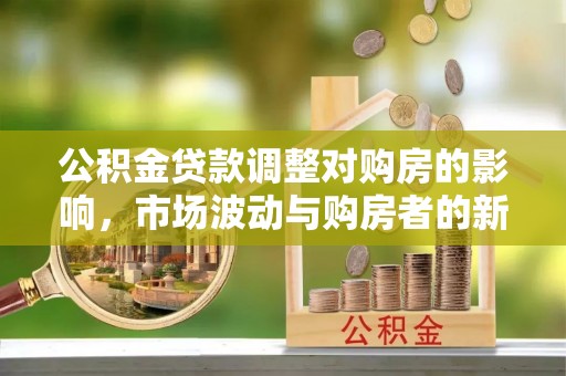 靖远公积金贷款调整对购房的影响，市场波动与购房者的新选择