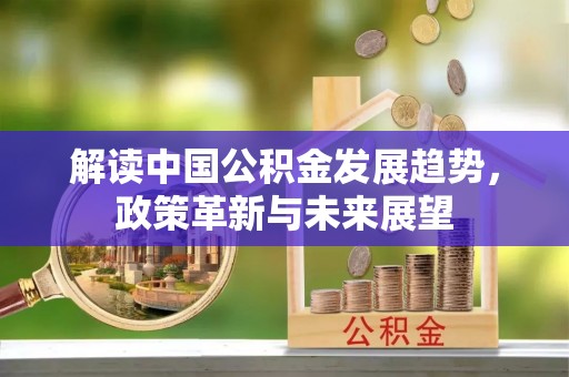 靖远解读中国公积金发展趋势，政策革新与未来展望