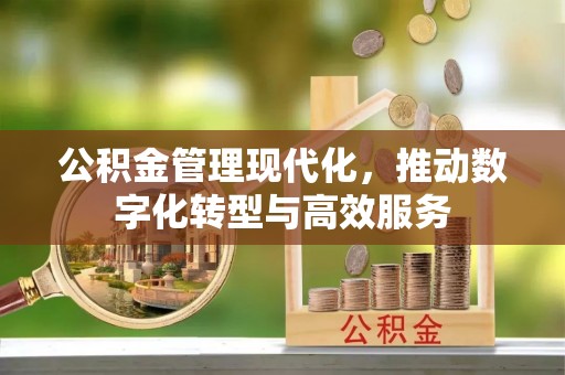 靖远公积金管理现代化，推动数字化转型与高效服务