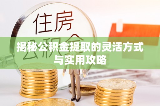 靖远揭秘公积金提取的灵活方式与实用攻略