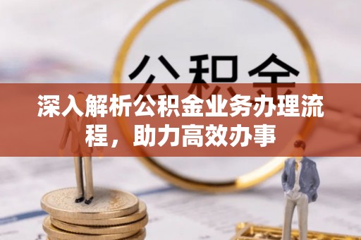 靖远深入解析公积金业务办理流程，助力高效办事