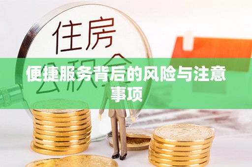靖远便捷服务背后的风险与注意事项