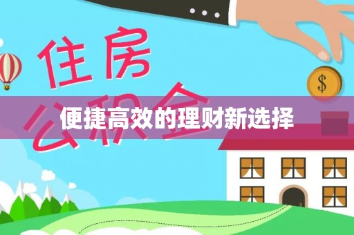 靖远便捷高效的理财新选择